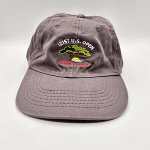 Used 121st US Open Torrey Pines USGA Gray Adjustable Cap